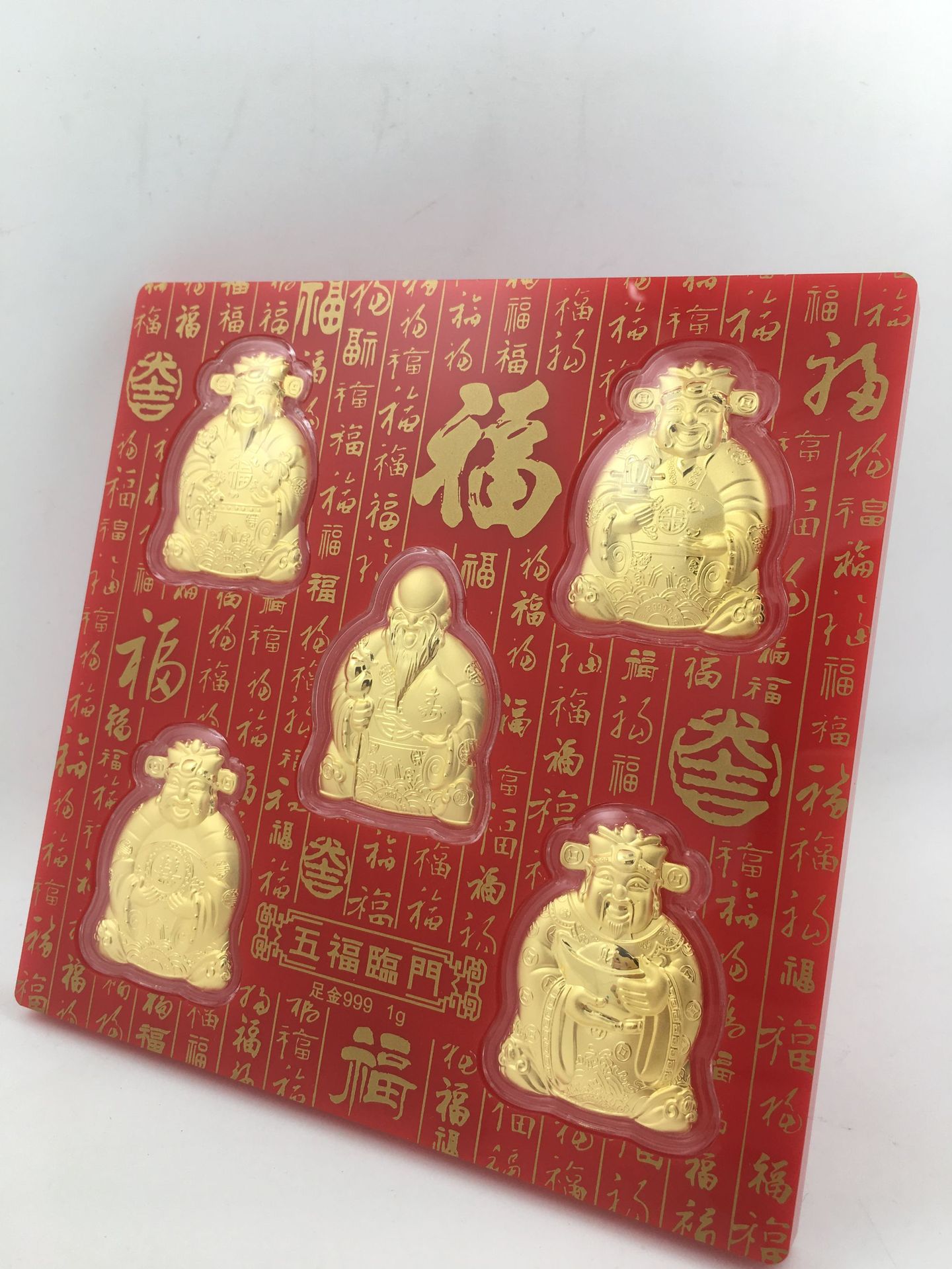 福祿壽套裝擺件(jiàn)富貴